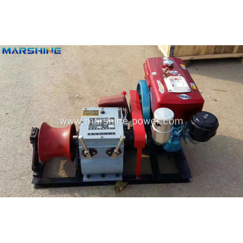 Diesel Engine Powered Winch